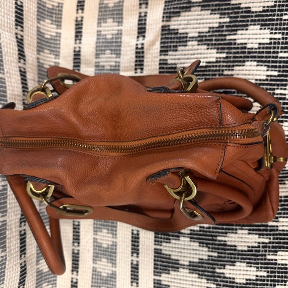 Chloe Brown Leather Shoulder Bag - Picture 8 of 14